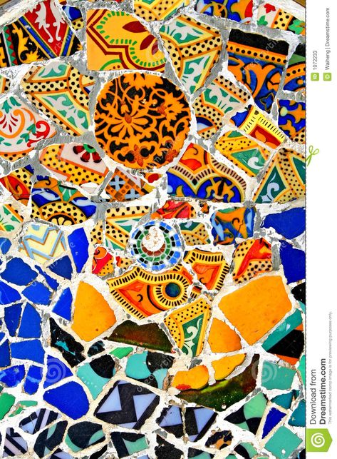 Random Mosaic Pattern Gaudi Mosaic, Spain Images, Lou Gehrig, Mosaic Bathroom, Jewelry Wall, Ceramic Mosaic Tile, Mosaic Pattern, Mosaic Wall Art, Mosaic Projects