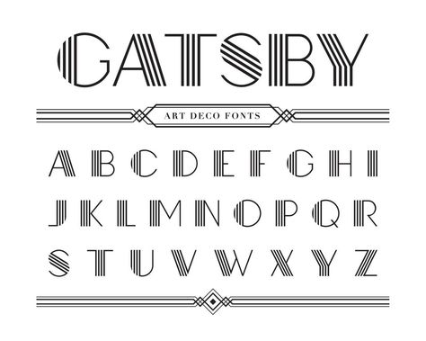 Art Deco Font Free, Artsy Fonts, Art Deco Lettering, Royalty Free Fonts, Art Deco Fonts, Modern Fonts Free, Calligraphy Fonts Alphabet, Art Deco Font, Different Lettering