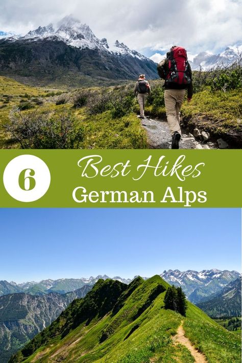 Algarve, Best Hikes In Germany, Hiking In Germany, Hiking In The Alps, Germany Hiking, Hiking Germany, Hiking Vacations, Alps Hiking, German Alps
