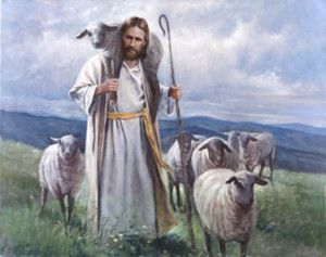 Jesus-Good-Shepherd-guides-me Jesus Artwork, Jesus Christ Artwork, Lds Art, Jesus Christ Art, Christian Images, Good Shepherd, Bible Pictures, Pictures Of Jesus Christ, Jesus Painting