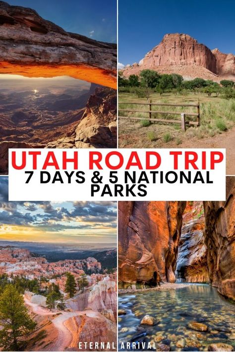 Utah Parks Road Trip, Utah Mighty 5 Road Trip, Arizona Utah Road Trip Itinerary, Utah Road Trip National Parks, Best National Parks To Visit In Summer, Arizona National Parks Road Trip, Utah And Arizona Road Trip, Utah Road Trip Itinerary, Utah National Parks Road Trip Itinerary