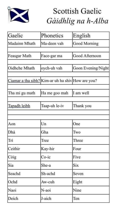 Such a stunning language... Scots Gaelic, Scottish Words, Gaelic Words, Scotland History, Scottish Ancestry, Irish Gaelic, Scots Irish, Scotland Forever, Irish Language