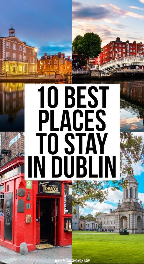 Dublin Bucket List, Dublin Ireland Photography, Places To Stay In Ireland, Ireland Houses, Dublin Hotels, Ireland Hotels, Stay In A Castle, Ireland Road Trip, Dublin Ireland Travel