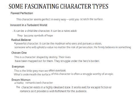 Types Of Character Arcs, Female Character Tropes, Character Types Ideas, How To Introduce Characters, Character Introduction Ideas, Writing Personality, Character Attributes, Complex Quotes, Character Tips