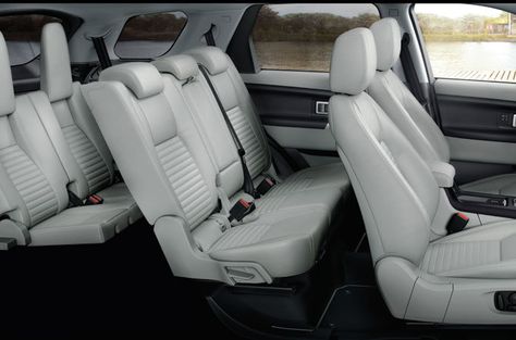 A spacious 7 seater SUV: New Discovery Sport's cabin. Mid Size Sedan, Family Cars Suv, 7 Seater Suv, Range Rover Discovery, Luxury Crossovers, Sport Suv, Discovery 3, Land Rover Discovery Sport, Crossover Suv