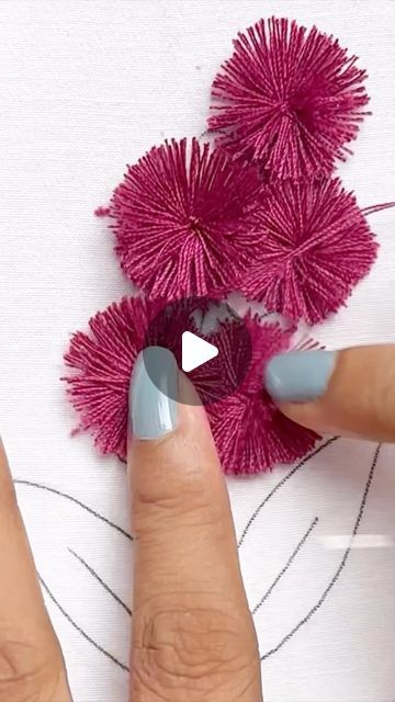 2023 Embroidery, Types Of Embroidery Stitches, Embroider Ideas, Modern Hand Embroidery Patterns, Crazy Quilt Stitches, Embroidery Lessons, Hand Embroidered Flowers, Embroidered Quilts, Hand Embroidery Projects