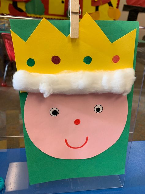 Preschool crafts letter K K Is For King Craft, King Crafts For Preschoolers, King Preschool Craft, King Craft Preschool, Prince And Princess Crafts, King Crafts For Kids, Letter K Crafts For Preschoolers, Alphabets Activity, K Is For King