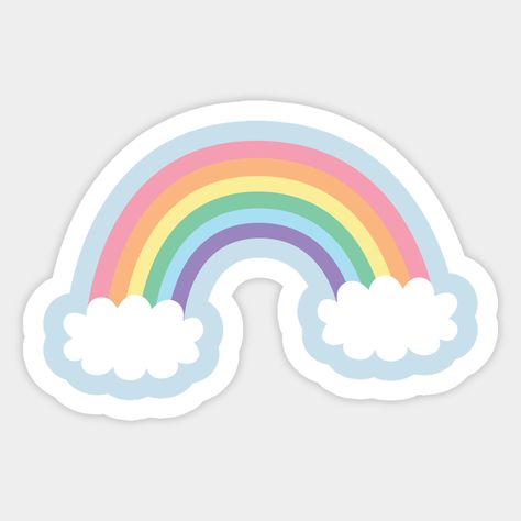 without the rain, there would be no rainbow -- Choose from our vast selection of stickers to match with your favorite design to make the perfect customized sticker/decal. Perfect to put on water bottles, laptops, hard hats, and car windows. Everything from favorite TV show stickers to funny stickers. For men, women, boys, and girls. Clouds Stickers Printable, Cute Aesthetic Stickers Pastel, Cloud Sticker Aesthetic, Rainbow Clouds Aesthetic, Rainbow Stickers Printable, Rainbow Stickers Aesthetic, Rainbow Art Aesthetic, Sticker Design Aesthetic, Cute Stickers To Make