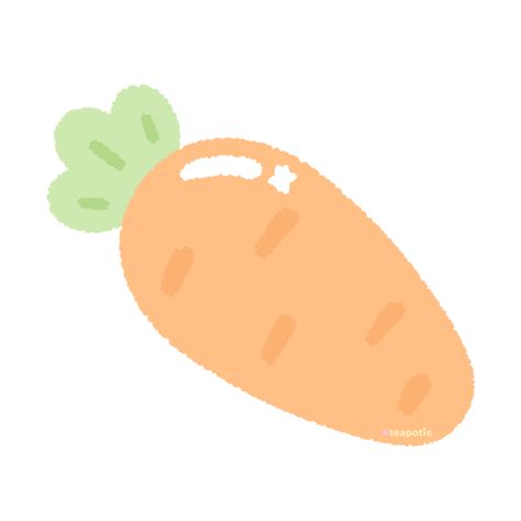 Cute Carrot Drawing, Carrot Doodle, Watermark Cute, Carrot Drawing, Baby Blue Wallpaper, Karakter Sanrio, Cocoppa Wallpaper, Cute App, Ios App Icon Design