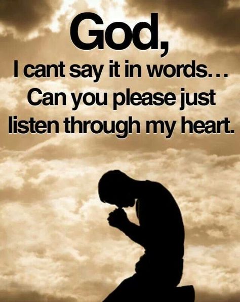 God please listen through my heart.... Religious Quotes, Image Zen, Christian Verses, Ayat Alkitab, Praying To God, Prayer Warrior, Faith Inspiration, E Card, Spiritual Inspiration