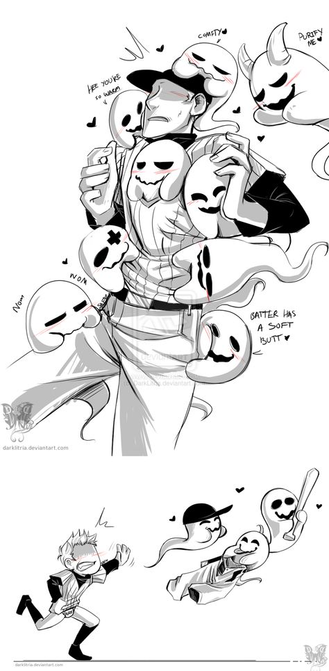 OFF: Specters by DarkLitria.deviantart.com on @DeviantArt Batter Off Fanart, Off Batter Fanart, Batter X Zacharie, Off The Batter, Off Batter, The Batter Off, Batter Off, Off Mortis Ghost, Mortis Ghost