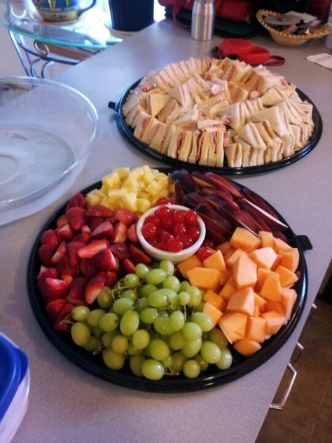 Party Sandwiches, Party Food Buffet, Party Food Platters, Party Trays, Kids Party Food, Party Platters, Party Buffet, Birthday Party Food, Shower Food