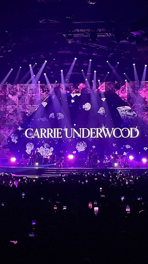 carrie underwood concert 2023 🌃 Carrie Underwood, Carrie Underwood Poster, Carrie Underwood Concert, Room Prints, Dream Life, Carry On, Bucket List, Concert