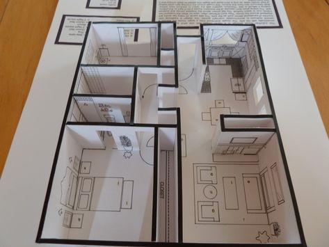 Board House, 3d Tiskárna, Interior Design Sketchbook, Architecture Blueprints, Architecture Design Process, Interior Design Student, Architecture Drawing Plan, Concept Models Architecture, Architecture Portfolio Design