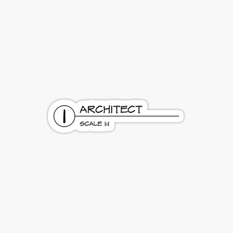 Architect Stickers Aesthetic, Architect Stickers, Architecture Stickers, Draw Sticker, Engineering Poster, Graduation Logo, Graduation Card Messages, Luxe Logo, Two Cool