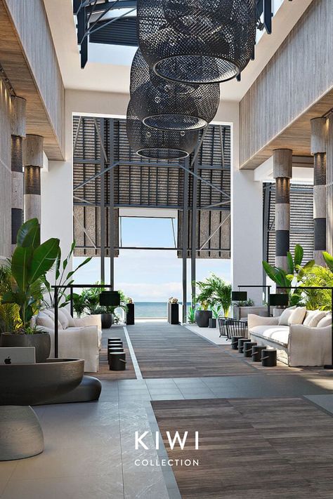 Dust off those ‘vacation of a lifetime’ plans; the sun-kissed island of Mauritius awaits at LUX Grand Baie Resort & Residences. Recently refreshed, this modernist marvel offers the perfect backdrop to the seductive and slow pace of island living. #luxgrandbaie #mauritius #beach #resort #island #tropical #vacation #luxury #kiwicollection #carewhereyoustay Resort Interior Photography, Lux Grand Baie Mauritius, Beach Resort Decor, Lobby Resort Design, Resort Lobby Plan, Beach Resort Room Design, Lux Grand Baie, Beach Hotel Interior Design, Beach Resort Interior Design