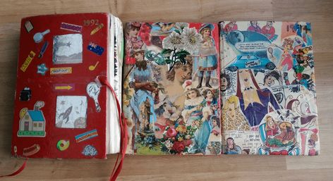 15 ideas for old diaries and journals via @darktea Repurposed Books, Old Diary, Types Of Journals, The Emotions, Journals Notebooks, S Diary, Decorate Notebook, Project 365, Old Photographs