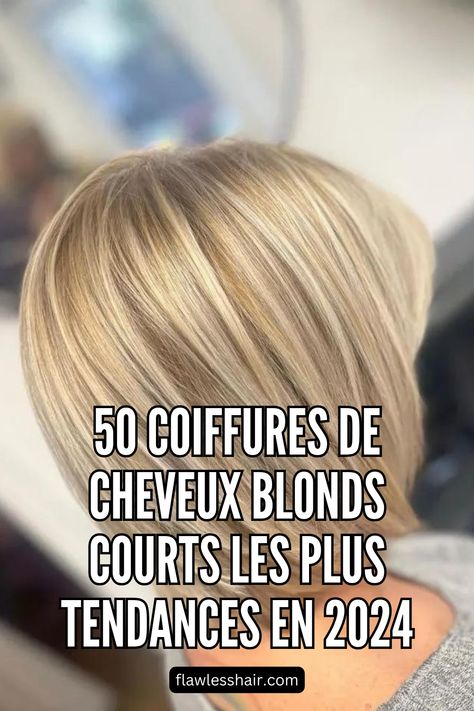 S'il est bien réalisé, un carré dégradé peut donner du volume aux cheveux fins, mais trop de dégradés peut donner l'impression que les cheveux sont fins. Demandez à votre coiffeur de n'enlever du poids que sur la partie inférieure pour donner du ressort à vos cheveux. // Crédit photo : Instagram @hair_by_gemmas Parfait, Hair Blond, Photo Instagram, Blonde