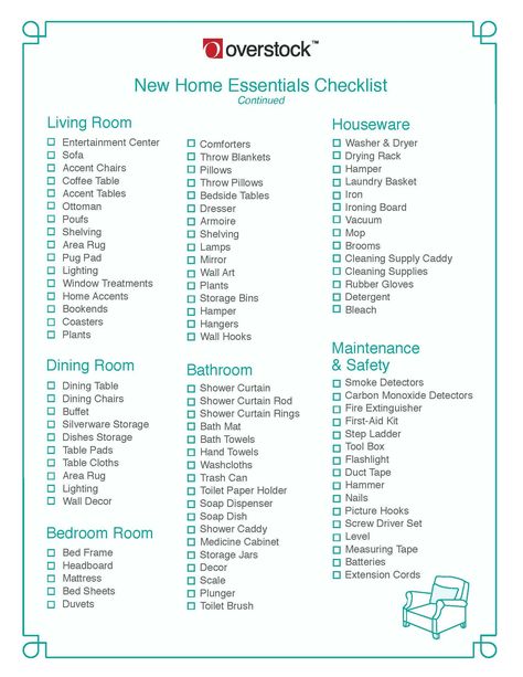 Home Essentials Checklist, Moving Into Your First Home, Apartment Essentials List, Apartment Essentials Checklist, New Home Essentials Checklist, First Home Checklist, House Checklist, New Home Essentials, First Apartment Essentials