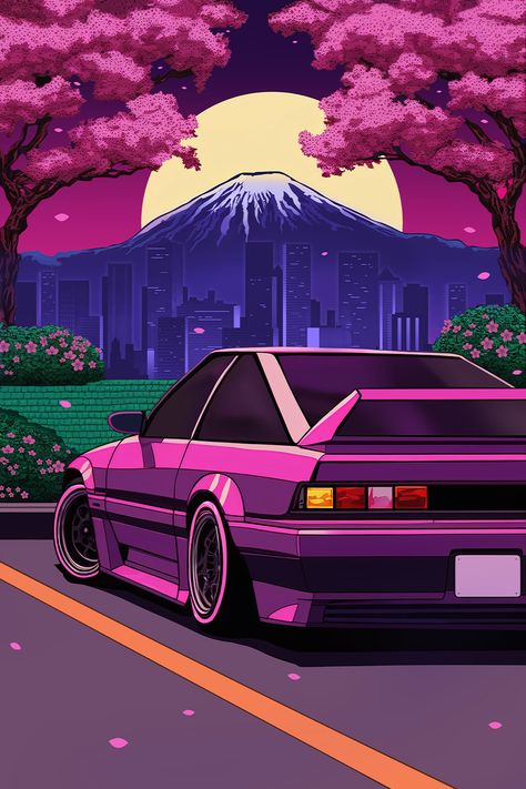 PinkCar, setting sun, Pink Aesthetic, Outrun, Dark Synthwave, Pink Retro Wave, Pink Anime,  anime cars anime car show, anime cars of the world, anime cars, anime world, Anime Edit, Anime Vibes, Pink Vibes Aesthetic, Old Anime, Retro Anime, 90s Anime, 80s Anime, Vaporwave Anime, 90s Anime Aesthetics, 80s Anime Aesthetic, 90s AnimeVibes, Anime Slice Of Life, Anime Couple, Anime Love, Vintage Anime, Manga Cherry Blossom Car Wallpaper, Pink Japanese Car, Pink Jdm Wallpaper, Car Painting Ideas, Nissan Rogue Interior, Cherry Blossom Car, Retro Car Art, Evening Drive, Cars Anime