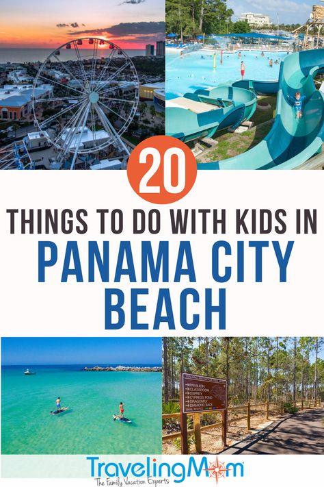 Panama City Beach Florida Kids, Florida With Kids, Beach With Kids, Things To Do In Panama, Gulf Coast Vacations, Shell Island, Panama City Florida, Family Beach Trip, Panama City Beach Fl