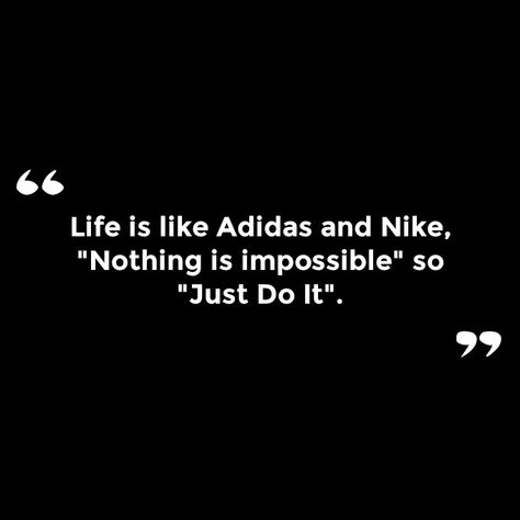 #motivationalquotes #inspirationalquotes #motivationalquote #motivationquote #motivationalpost #quotestagram #quotesaboutlife #lifequotes Motivation Quotes, Inspiration Quotes, Adidas Impossible Is Nothing, Adidas Quotes, Impossible Is Nothing, Tiny Quotes, Nothing Is Impossible, Quotes Daily, Daily Inspiration Quotes