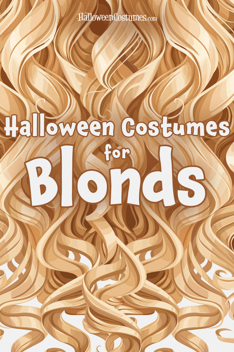 Don't like wearing wigs? These blond costume ideas are made to go with your hair! Find plenty of Halloween costume ideas for blond women, men, and children. Blonde Marvel Characters, Best Halloween Costumes For Blondes, Halloween Ideas For Blondes, Costume Ideas Blonde Women, Blonde Halloween Costumes 2023, Blond Costume Ideas, Halloween Costume Blonde Hair, Blond Halloween Costume, Blonde Movie Characters