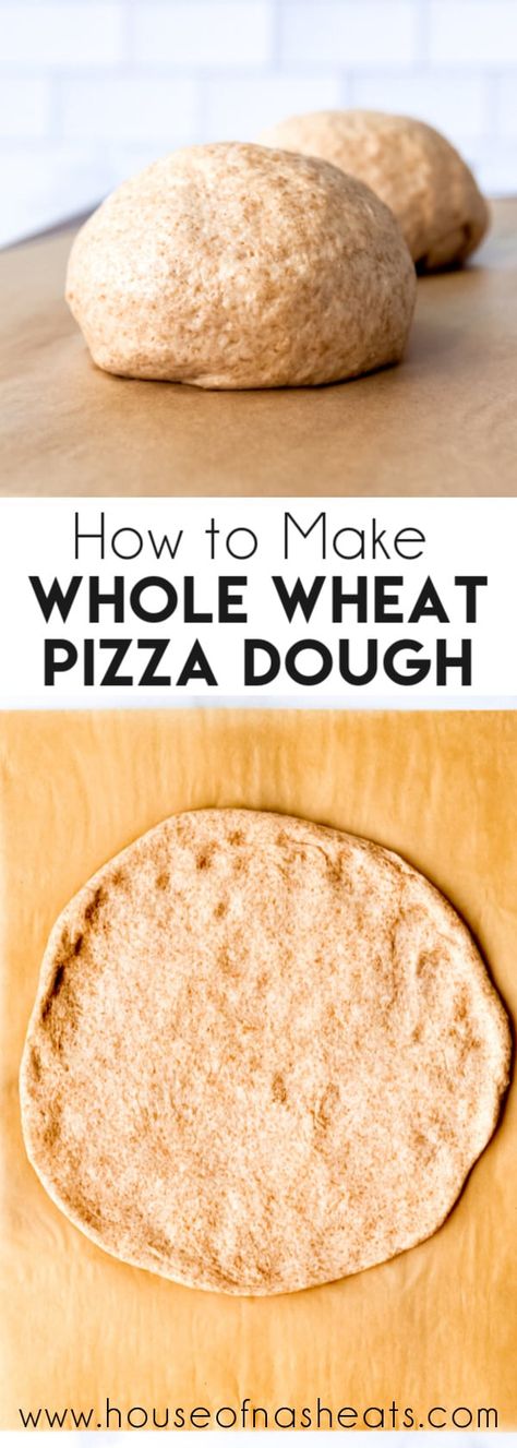 Wheat Pizza Dough Recipe, Whole Wheat Pizza Dough, Pizza Lasagna, Pizza Vegana, Wheat Pizza Dough, Wheat Pizza, Pizza Dough Recipe Easy, Whole Wheat Pizza, Wheat Recipes