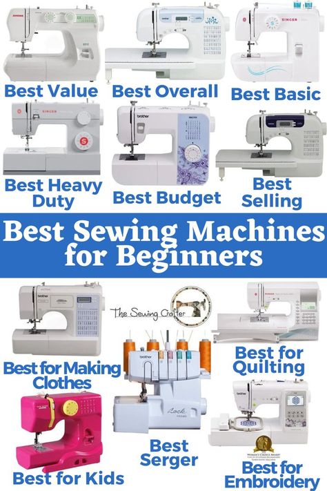 How Sewing Machine Works, Sewing Machine Guide, Best Beginner Sewing Machine, Brothers Sewing Machine, Babylock Sewing Machine, Sewing Essentials For Beginners, Best Sewing Machine For Beginners, Best Sewing Machines For Quilting, Best Sewing Machines Top 10