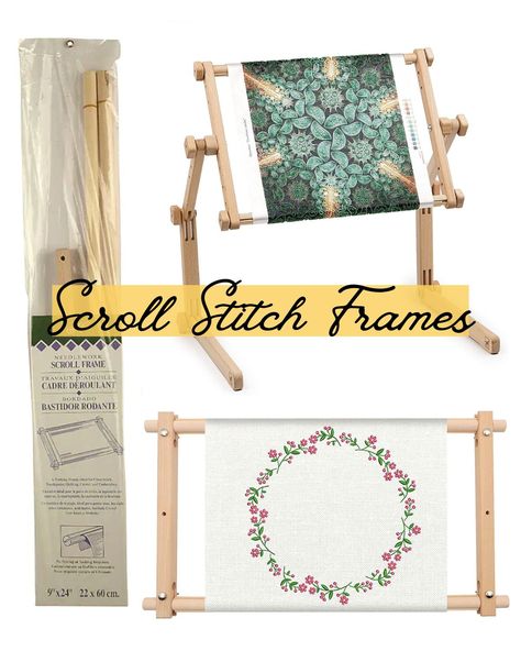 Cross Stitch Frames And Stands, How To Frame Cross Stitch Projects, Embroidery Frame, Display Frames, Framed Cross Stitch, New Inventions, Embroidery Supplies, Needlepoint Patterns, Wood Crosses