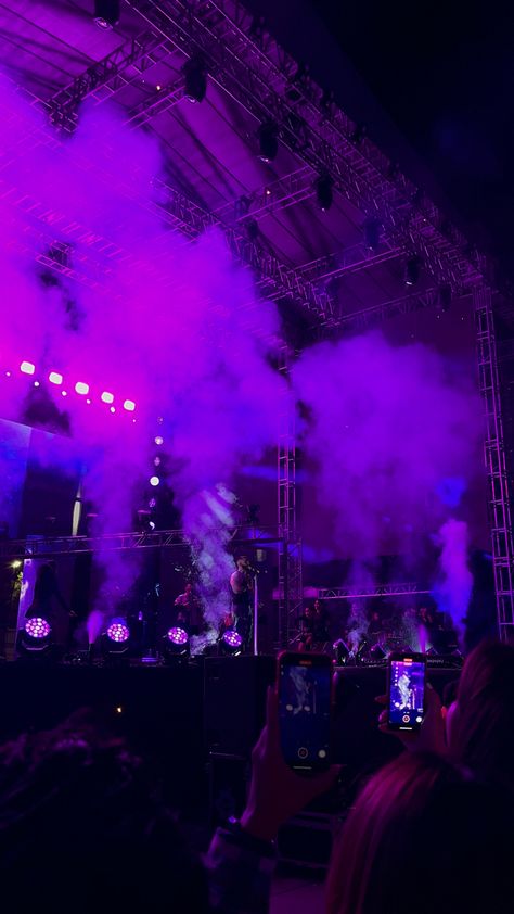 Purple Concert, Concert Background, Concert Night, Night Club Aesthetic, Vision Board Images, Concert Aesthetic, Desert Life, Dream Concert, Neon Aesthetic
