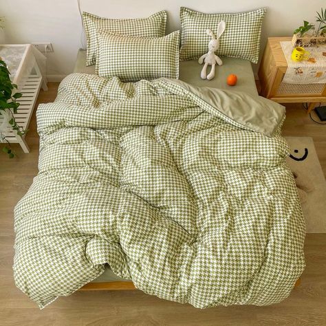 Brand Name Abatb Origin US(Origin) Grade Grade A Pattern PRINTED is_customized No Style Modern Material Polyester / Cotton Technics PRINTED Use Home Thread Count 100TC Pattern Type Plaid Weight 1.5 Age Group Adults Green Bedding Set, Room Store, Orange Bedding, Perfect Bedding, Green Bedding, Europe Fashion, Linen Sheets, Cotton Sheet Sets, Quilt Sizes