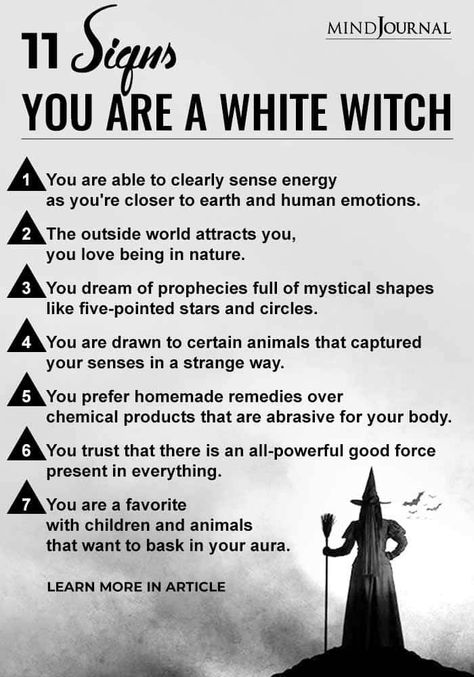 As strange as it might seem in this 'scientific' era, but witches do exist. Have you ever felt you can sense things that others find difficult to comprehend? Chances are you might be a white witch! Here are some signs you might identify with. Learn more in article What Is A White Witch, Witch Abilities, Witch Types, Being A Witch, White Witchcraft, To Be A Witch, Divination Witch, Witch Powers, Which Witch