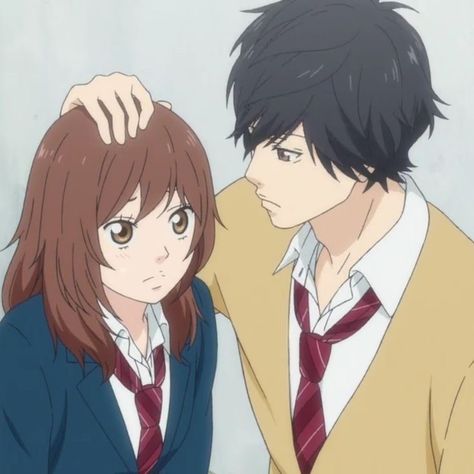 Ao Haru Ride Kou, Futaba Yoshioka, Futaba Y Kou, Blue Springs Ride, Shojo Anime, Ao Haru, Ao Haru Ride, Best Anime Couples, Fete Anime