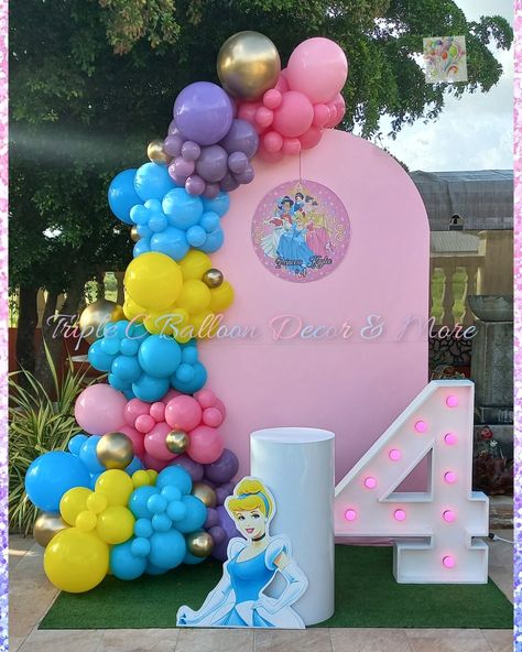 Princess Backdrop Birthday, Disney Princesses Balloon Garland, Princess Theme Birthday Backdrop, Disney Princess Party Balloons, Princess Balloon Backdrop, Disney Princess Party Backdrop, Disney Princess Birthday Backdrop, Disney Princess Balloon Garland, Disney Princess Balloon Arch