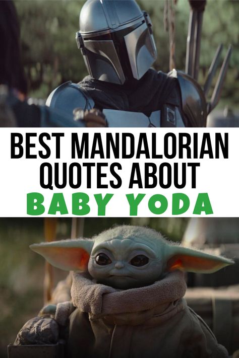 Calling all Baby Yoda fans! Here are the best Mandalorian quotes about The Child, The Mandalorian life, and Cara Dune. Remember: This is the way. #TheMandalorian #DisneyPlus #BabyYoda The Mandalorian Quotes, Grogu Quotes, Yoda Quotes Funny, Mandalorian Quotes, Star Wars Sewing, Mom Devotional, Yoda Art, Bobba Fett, Yoda Quotes