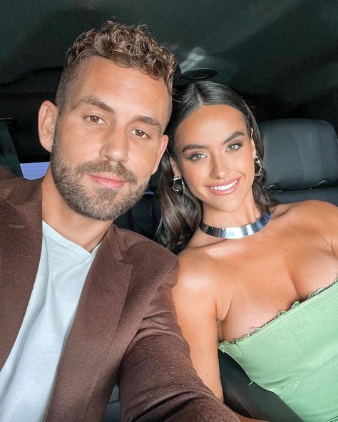 Bachelor Alum Nick Viall 'Live Together' With Girlfriend Natalie Joy Natalie Joy, Nick Viall, With Girlfriend, Bachelor Nation, Living Together, Couple Relationship, Future Wife, Reality Show, Tv Stars