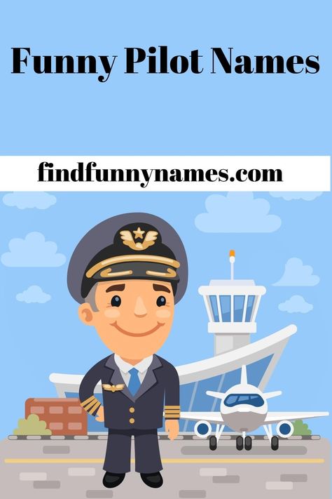 Get ready to laugh out loud with these hilarious pilot names! From puns to clever wordplay, these funny pilot names will have you in stitches. Whether you're an aviation enthusiast or just looking for a good chuckle, these names are sure to bring a smile to your face. So buckle up and get ready for some sky-high comedy!#FunnyPilotNames #AviationHumor #PilotPuns #InFlightLaughs #CockpitComedy Aviation Humor Pilots, Pilot Joke, Group Chat Names, Flight Attendant Humor, Pilot Humor, Funny Pilot, Wifi Names, Aviation Humor, Farm Name