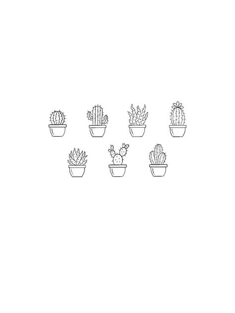 Minimal tattoos cactus Mini Tattoos Cactus, Cactus Tattoos Small, Small Cactus Drawing, Minimalist Mexico Tattoo, Cactus Small Tattoo, 2x2 Minimalist Tattoo, Small Tattoos Cactus, Small Cactus Tattoo With Flower, Minimalistic Cactus Tattoo