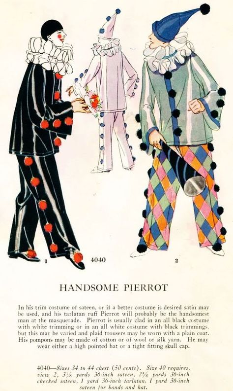 1920s Masquerade, Fairy Masquerade, Bull Fighter, Famous Clowns, Tattoos Henna, Men Handsome, Pierrot Clown, Raggedy Andy, Yakuza Tattoo