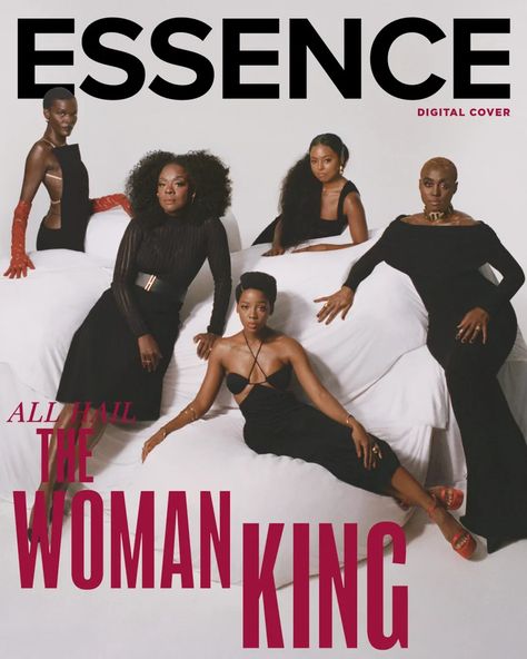 The Woman King, Women King, Woman King, Kings Movie, Bodysuit And Skirt, Essence Magazine, Strong Black Woman, Afrique Art, Movie Black