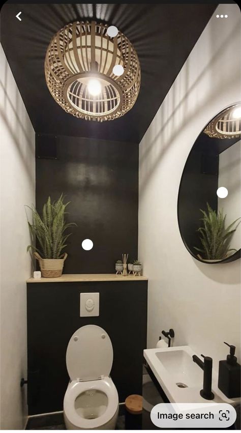 small downstairs bathroom ideas Small Downstairs Toilet, Ideas Baños, Toilet Room Decor, Small Toilet Room, Restroom Decor, Downstairs Toilet, Toilet Room, Small Toilet, Bathroom Design Decor