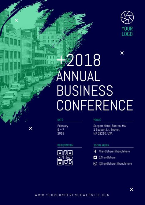 Event Posters, Online Poster Maker, Conference Poster Template, Posters Conception Graphique, 보고서 디자인, Conference Poster, Business Conference, Poster Design Layout, Graphisches Design