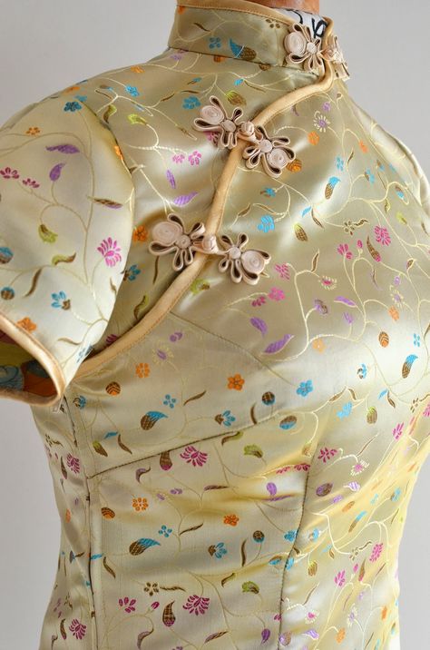 ikat bag: Qipao Deconstructed Couture, Cheongsam Dress Pattern, Chinese Dresses Pattern, Cheongsam Pattern, Chinese Fancy Dress, Qipao Pattern, Vietnam Dress, Ikat Bag, Dresses By Pattern