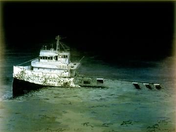 The Edmond Fitzgerald Edmond Fitzgerald, Great Lakes Shipwrecks, Edmund Fitzgerald, Great Lakes Ships, All About Water, Abandoned Ships, Ghost Ship, About Water, The Great Lakes