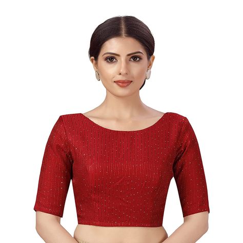 Boat Neck Designs For Blouse, Blouse Boat Neck Design, Boatneck Blouse Designs, Boat Neck Crop Top, Boat Neck Saree Blouse, Boat Neck Blouse Designs, Embroidered Saree Blouse, Haldi Wear, Bride Saree