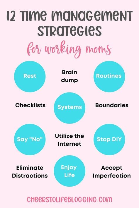 Learn these time management for moms tips to help you improve your days and feel like you've gotten time back. Master the skill of time management with these working mom time management tips that'll get you ready for your daily routines and more. Free cheat sheet inside - time management for working moms | working mom routine Working Mom Hacks, Time Management Tips For Moms, Mom Organization, Working Mom Organization, Working Mom Routine, Better Time Management, Mom Time, Mom Time Management, Working Mom Schedule