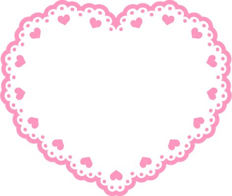 Kawaii, Heart Clipart Free, Heart Overlay, Picture Banner, Heart Clipart, Heart Shaped Frame, Free Clipart Images, Overlays Picsart, Heart Template