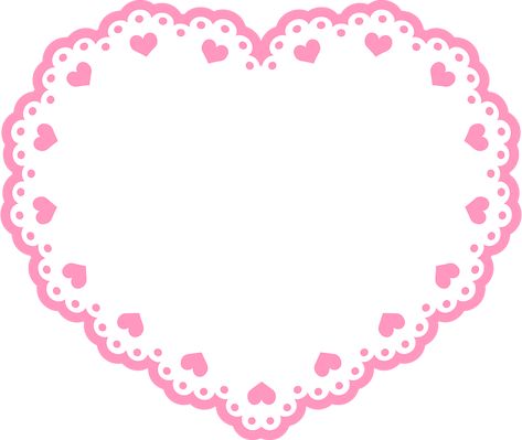 Frame Rosa, Heart Clipart Free, Pink Wallpaper Heart, Heart Overlay, Picture Banner, Heart Clipart, Free Clipart Images, Overlays Picsart, Heart Template