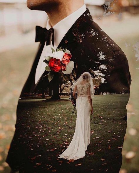 23 Storytelling Double Exposure Wedding Photos - Praise Wedding Wedding Photography Poses, Poses For Couple With Height Difference, Bridesmaid Photos, Pose Fotografi, Wedding Picture Poses, Foto Tips, Creative Wedding Photography, Wedding Photos Poses, Wedding Photo Inspiration